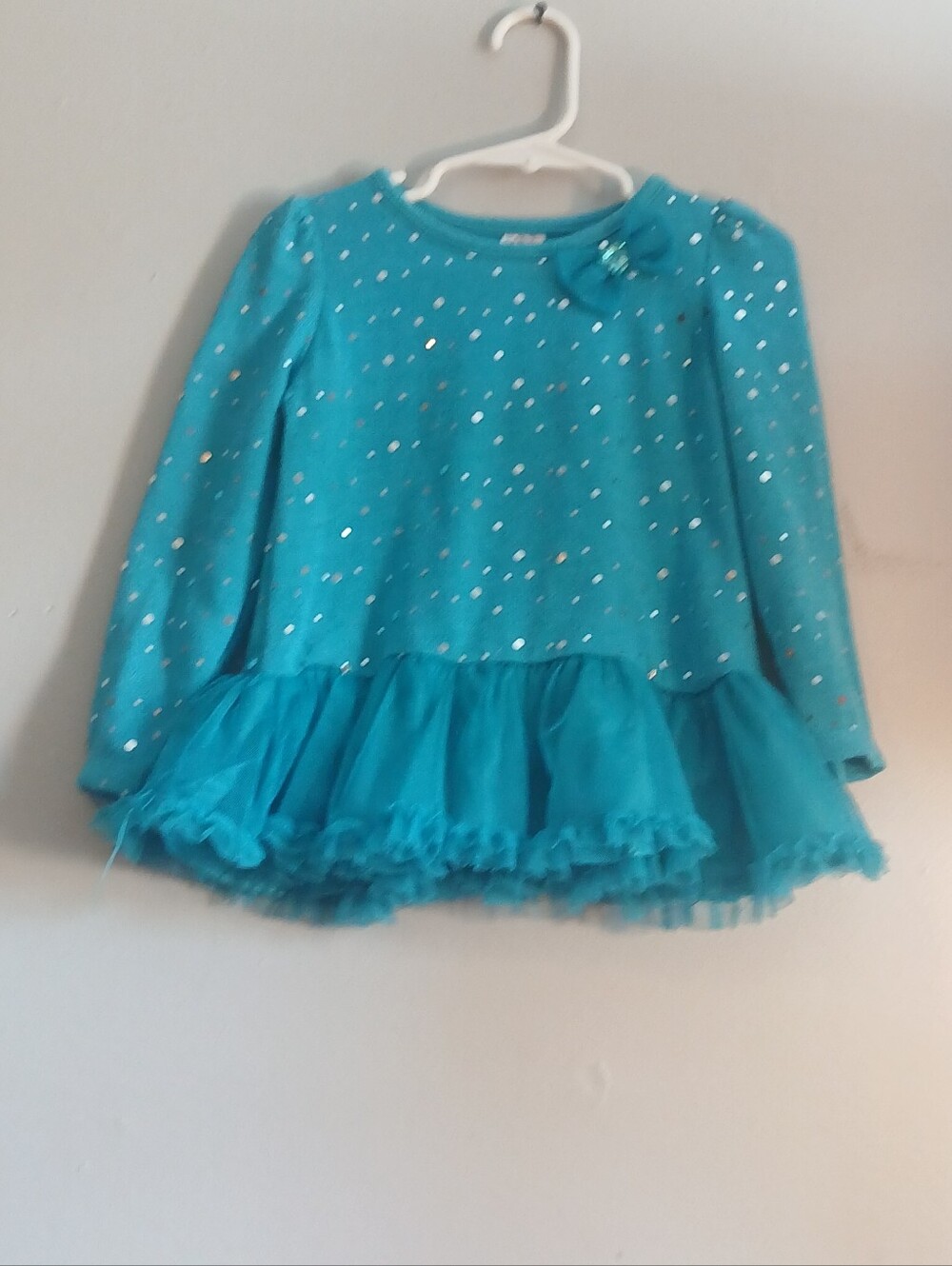 Swiggles Teal Sequin Tutu Dress. Size 3T